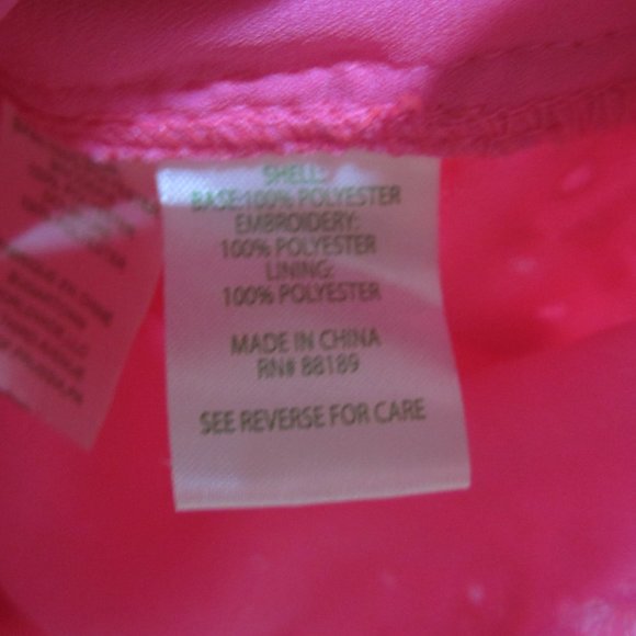 Lilly Pulitzer 4 Aisha Romper Barbie Pink Eyelet Lace - Picture 6 of 9